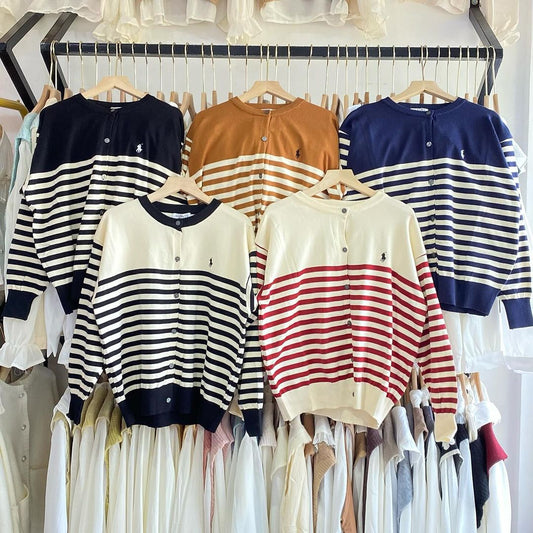 Premium Striped Cardigans