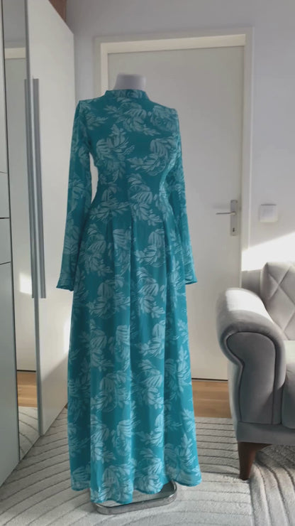 Izla Breeze-  Turquoise Maxi Dress